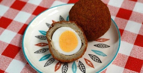Яйцо в фарше