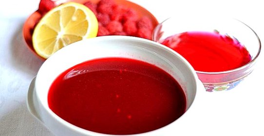 Малиновое желе