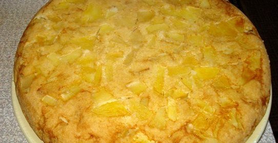 Быстрый яблочный пирог