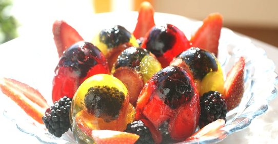 Желе в яичной скорлупе