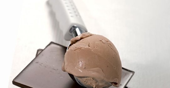 Шоколадное мороженое