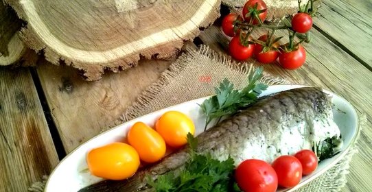 Сазан в фольге в духовке
