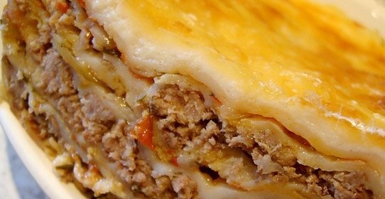 Фарш с лавашем