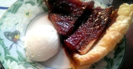 Банановый слоеный пирог