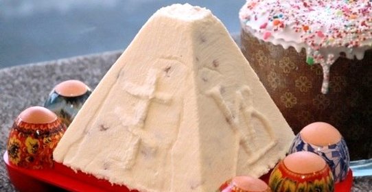 Пасха сливочная с финиками