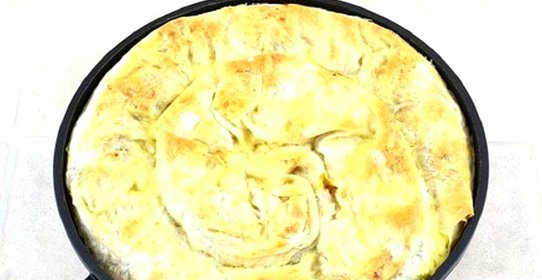 Пирог мясной из лаваша