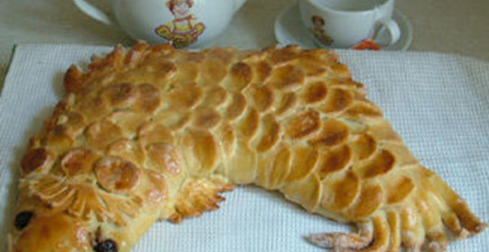 Пирог Золотая рыбка