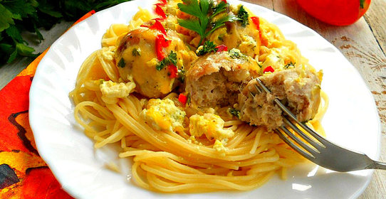 Тефтели под сливочным соусом