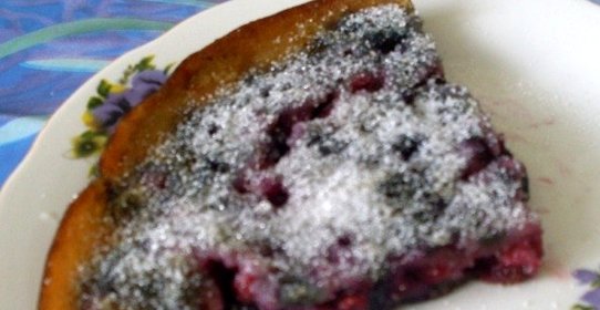 Быстрый пирог Минутка на сковороде