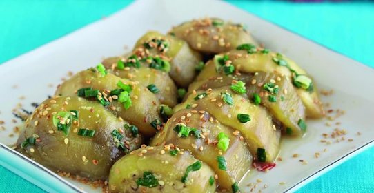 Японские баклажаны с кунжутным соусом