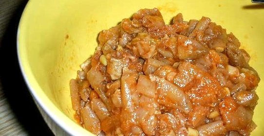 Фасоль с мясом и овощами