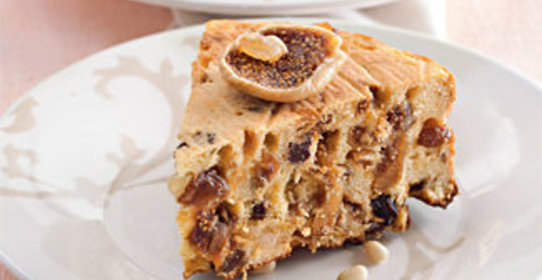 Простой пирог с инжиром