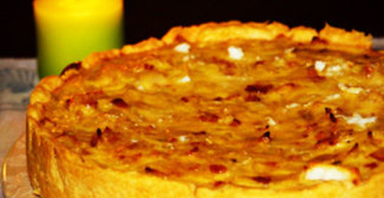 Луковый пирог от английских хозяек