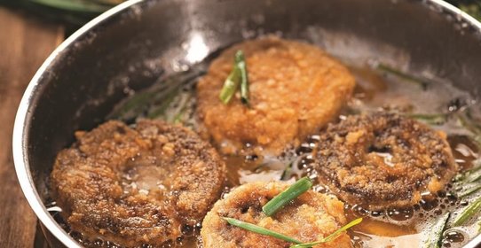 Шницель из шампиньонов