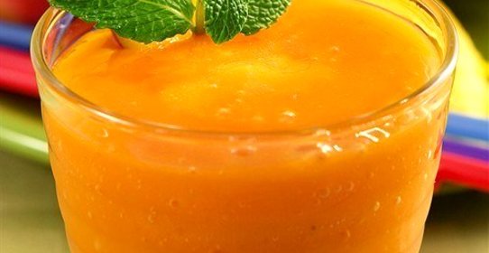 Пюре из манго с сосновым маслом