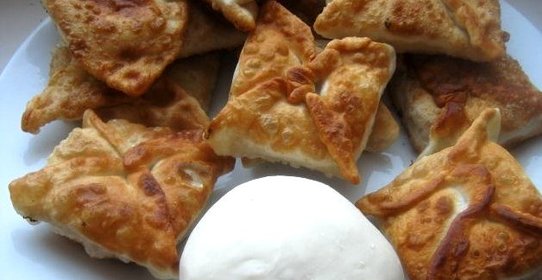 Пирожки без дрожжей