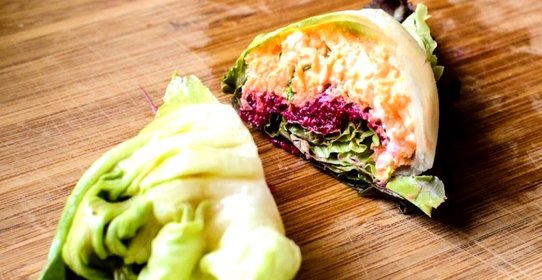 Овощные рулетики