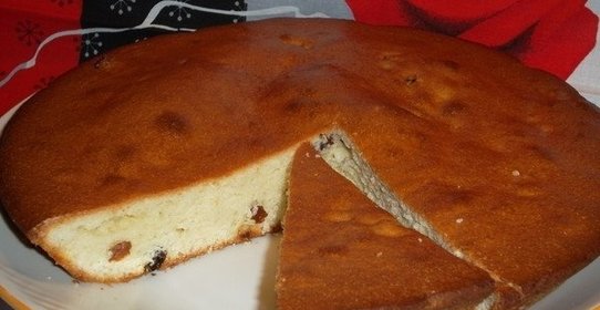 Манник с изюмом