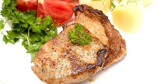 Бифштекс с картофелем