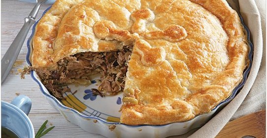 Утиный пирог с эстрагоном