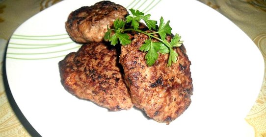 Котлеты с овощами