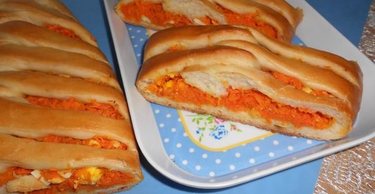 Морковный пирог