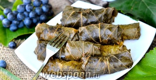 Долма из курицы с корейской морковью