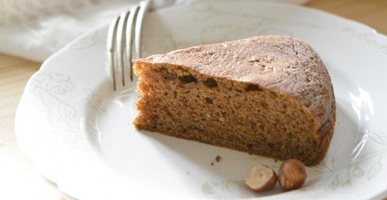 Легкий ореховый пирог без глютена