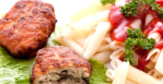 Котлеты фаршированные