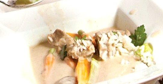 Телятина в сливочном соусе