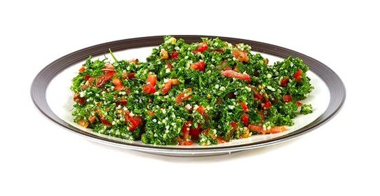 Табуле с семенами конопли