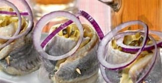 Рольмопсы - рулетики из сельди