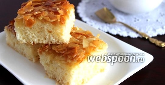 Пирог «Лепесток миндаля»