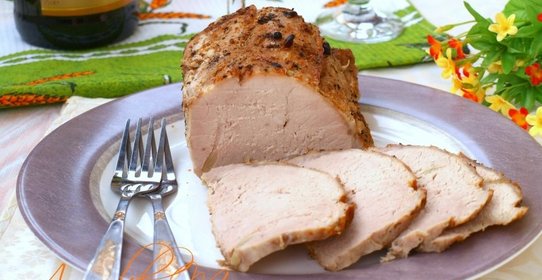 Буженина запечённая в рукаве