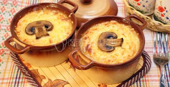 Жульен с грибами