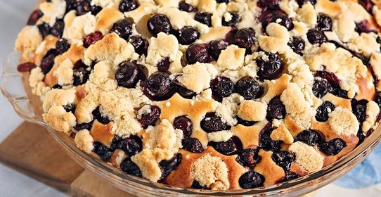 Черничный пирог