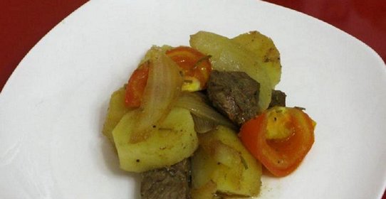 Говядина запеченная с картофелем