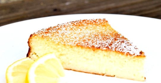 Лимонный пирог в мультиварке