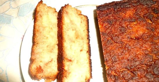 Сладкий картофельный пирог с яблоками