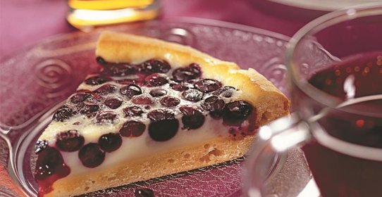 Черничный пирог