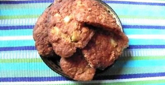 Коврижки с овсяными хлопьями