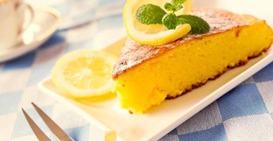 Безглютеновый лимонный пирог