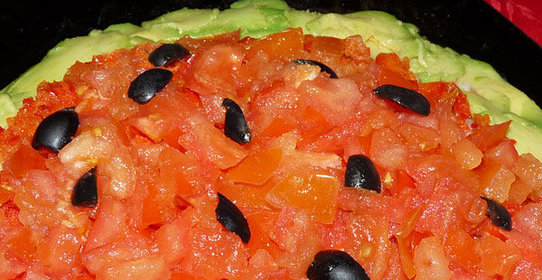 Салат Арбузный ломтик