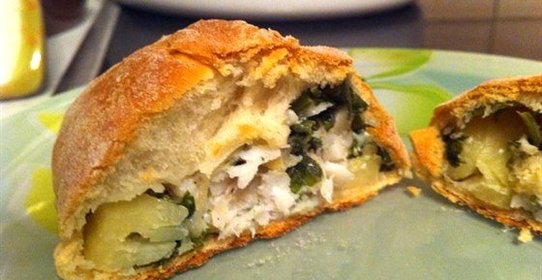 Рыбацкий пирог из судака