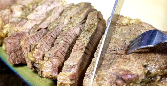 Ростбиф с луком