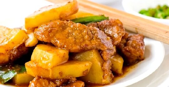 Свинина с картошкой в рукаве