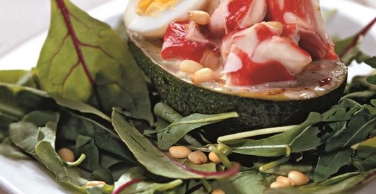 Салат с крабовым мясом