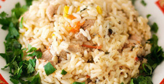 Ризотто с мясом