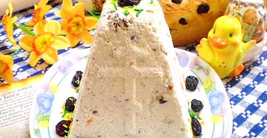 Пасха из творога