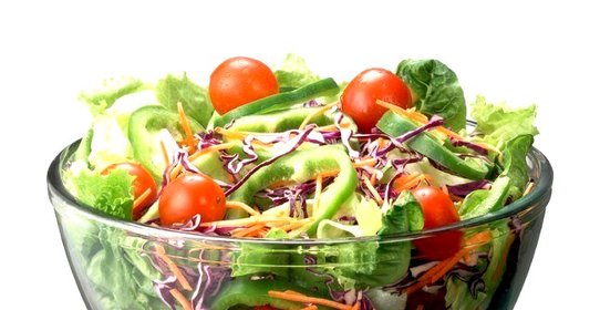 Овощной салат с горчичной заправкой